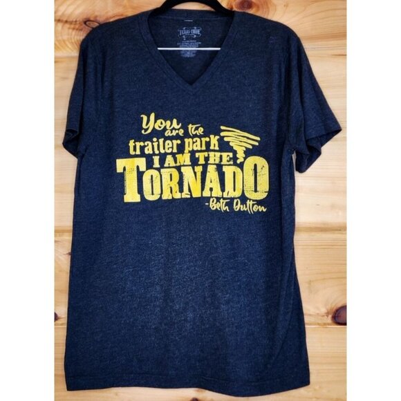 Yellowstone You Are Trailer Park I Am Tornado Beth Dutton Women's Medium T-Shirt - Picture 1 of 8
